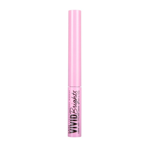 (2)-NYX PROFESSIONAL MAKEUP Vivid Brights Liquid Eyeliner Liner - LILAC & PINK - Picture 5 of 11